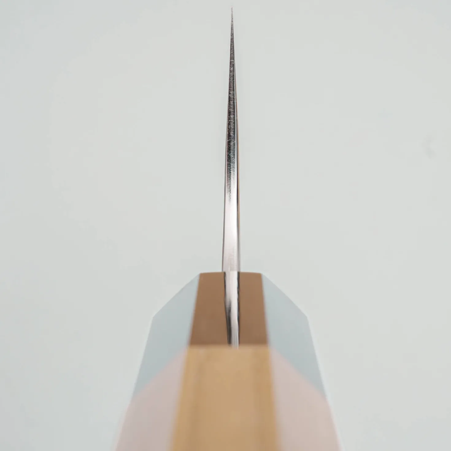 Yoshimi Kato Aogami Super Nashiji Walnut Gyuto 24 cm