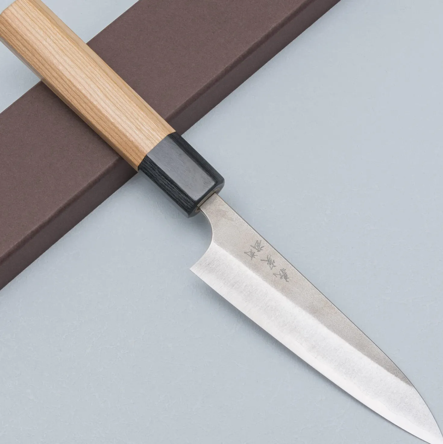Yoshimi Kato Aogami Super Nashiji Petty 12 cm