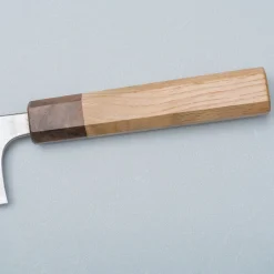 Yoshimi Kato Aogami Super Nashiji Oak Nakiri 16.5 cm