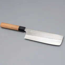 Yoshimi Kato Aogami Super Nashiji Nakiri 16.5 cm
