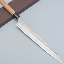 Yoshimi Kato Aogami Super Nashiji Sujihiki 27 cm