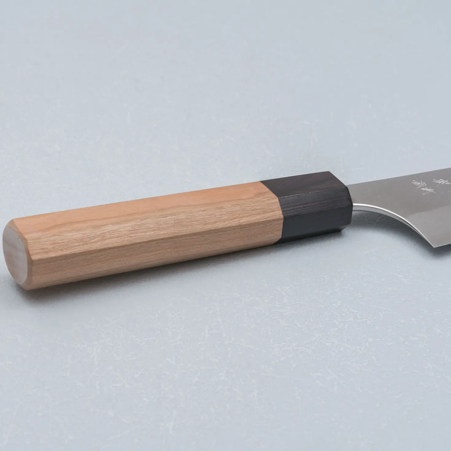 Yoshimi Kato Aogami Super Nashiji Cherry Gyuto 18 cm
