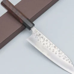 Yoshimi Kato Aogami Super Tsuchime Santoku 17 cm