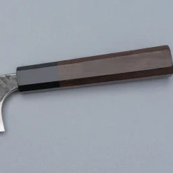 Yoshimi Kato Aogami Super V Tsuchime Walnut Bunka 17 cm