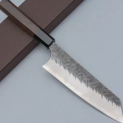 Yoshimi Kato Aogami Super V Tsuchime Walnut Bunka 17 cm