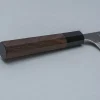 Yoshimi Kato Aogami Super V Tsuchime Walnut Kiritsuke 24 cm