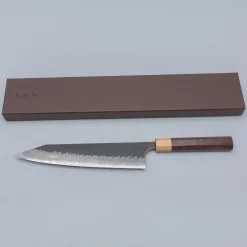 Yoshimi Kato Aogami Super V Tsuchime Kiritsuke 24 cm