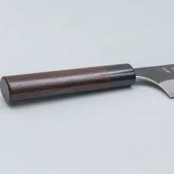 Yoshimi Kato Aogami Super Walnut Rosewood Bunka 16.5 cm