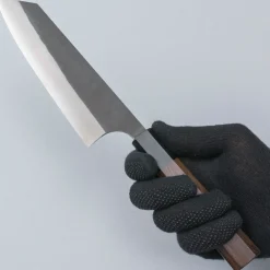Yoshimi Kato Aogami Super Walnut Bunka 18 cm