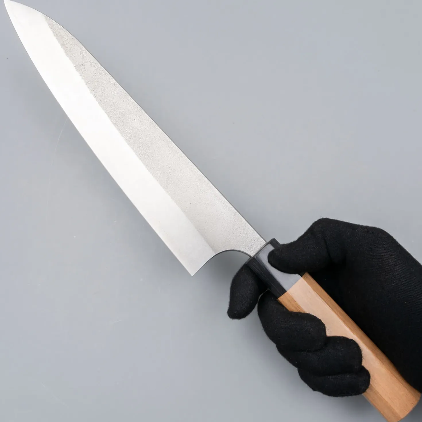 Yoshimi Kato Ginsan Nashiji Gyuto 21 cm