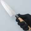 Yoshimi Kato Ginsan Nashiji Gyuto 18 cm