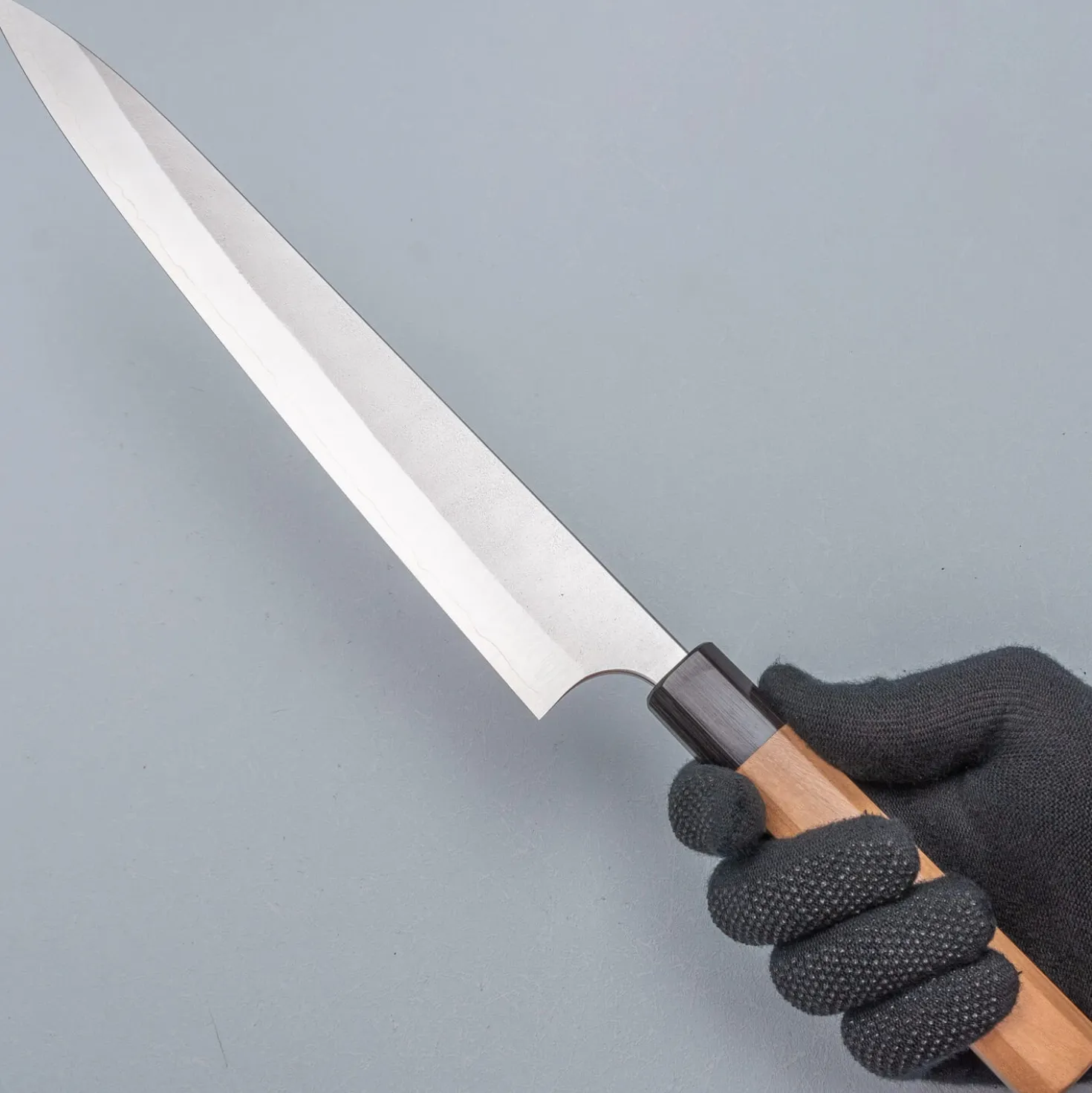 Yoshimi Kato Ginsan Nashiji Sujihiki 27 cm