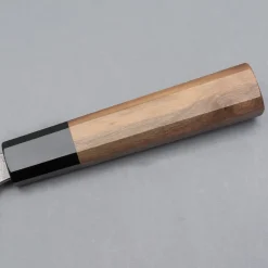 Yoshimi Kato Ginsan Nashiji Walnut Santoku 17 cm