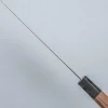 Yoshimi Kato Ginsan Nashiji Walnut Nakiri 17 cm