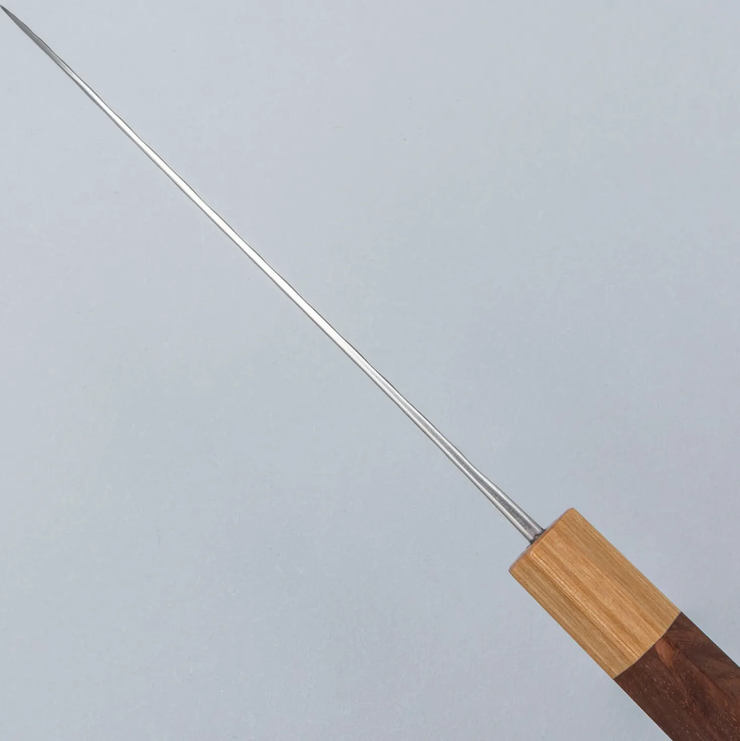Yoshimi Kato Ginsan Tsuchime Santoku 17 cm