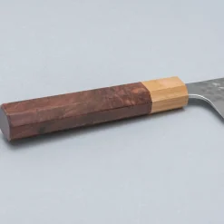 Yoshimi Kato Ginsan Tsuchime Santoku 17 cm