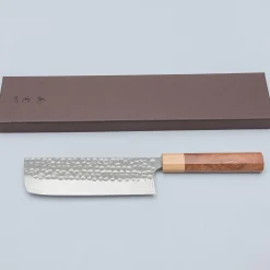 Yoshimi Kato Ginsan Tsuchime Nakiri 16.5 cm
