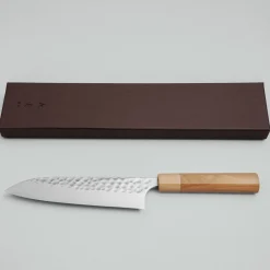 Yoshimi Kato Ginsan Tsuchime Gyuto 18 cm
