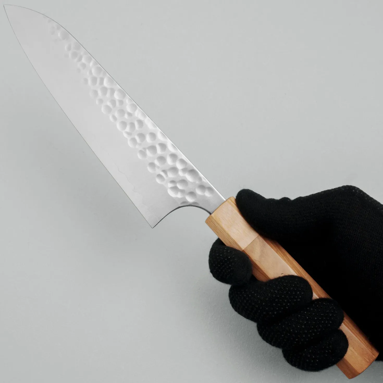 Yoshimi Kato Ginsan Tsuchime Gyuto 18 cm