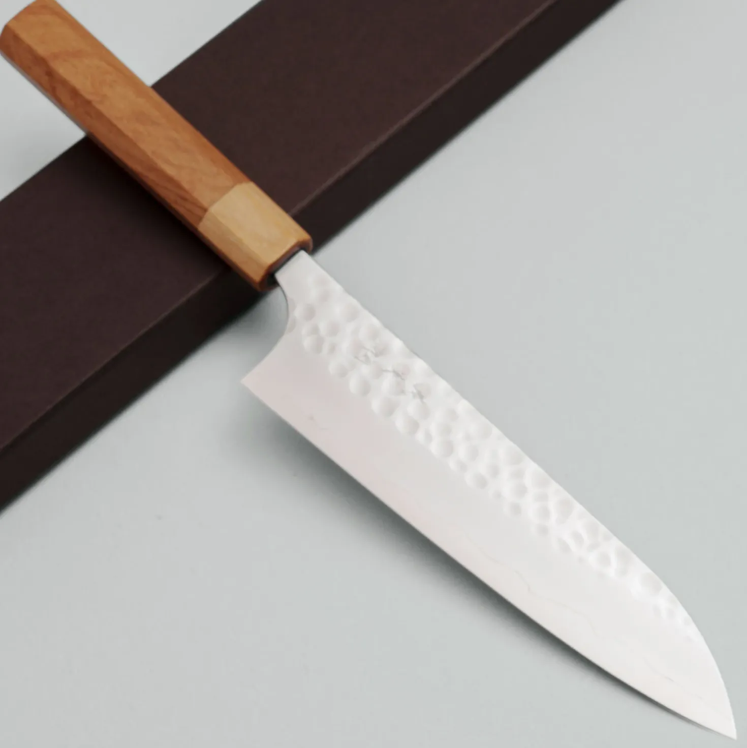 Yoshimi Kato Ginsan Tsuchime Gyuto 18 cm
