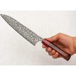 Yoshimi Kato SG2 Damast Gyuto 21 cm