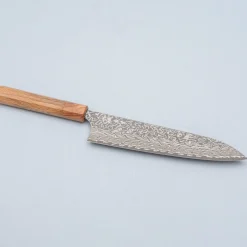 Yoshimi Kato SG2 Damast Oak Gyuto 21 cm