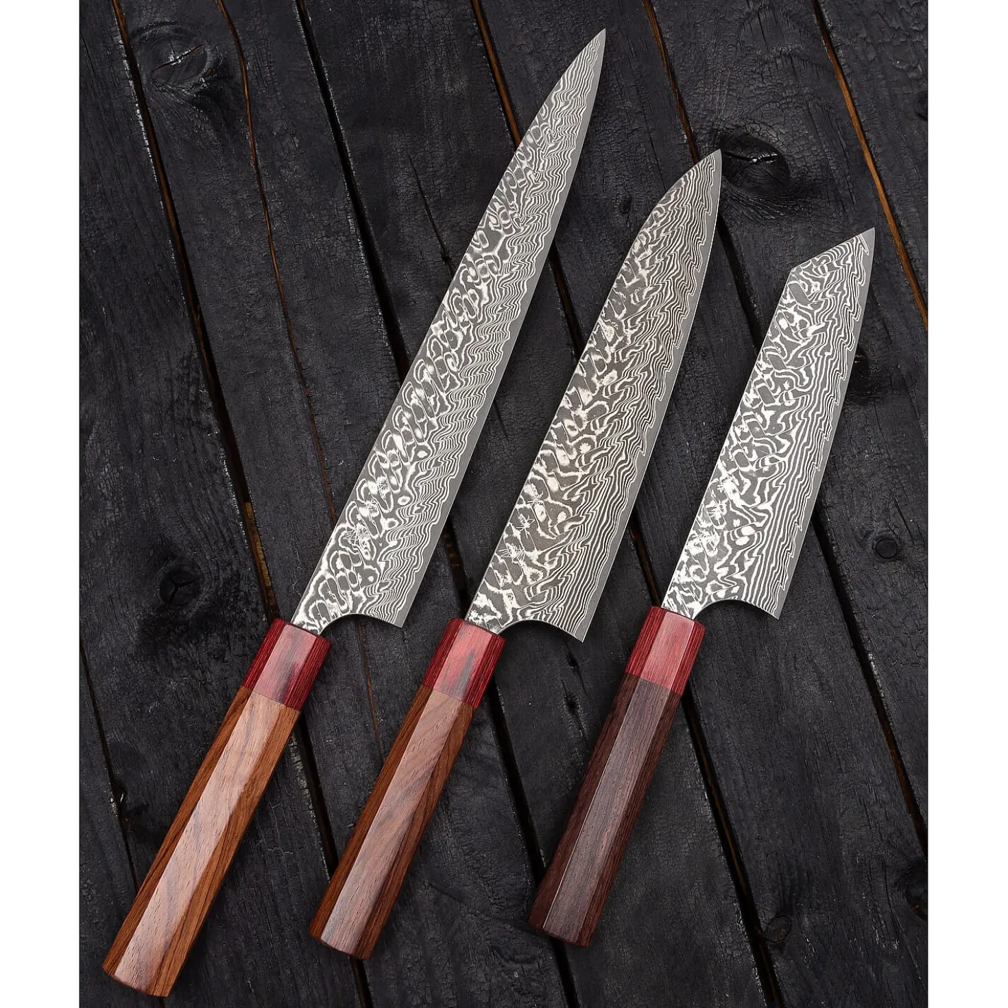 Yoshimi Kato SG2 Damast Petty 15 cm