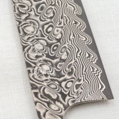 Yoshimi Kato SG2 Damast Santoku 17 cm