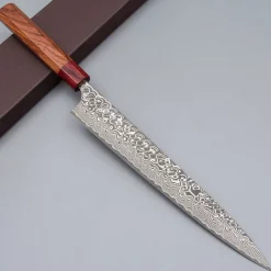 Yoshimi Kato SG2 Damast Sujihiki 27 cm