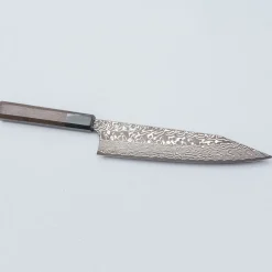 Yoshimi Kato SG2 Damast Walnut Kiritsuke 21 cm