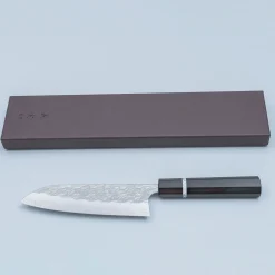Yoshimi Kato SG2 Hyo Ebony Santoku 17 cm