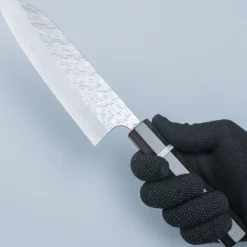 Yoshimi Kato SG2 Hyo Ebony Santoku 17 cm