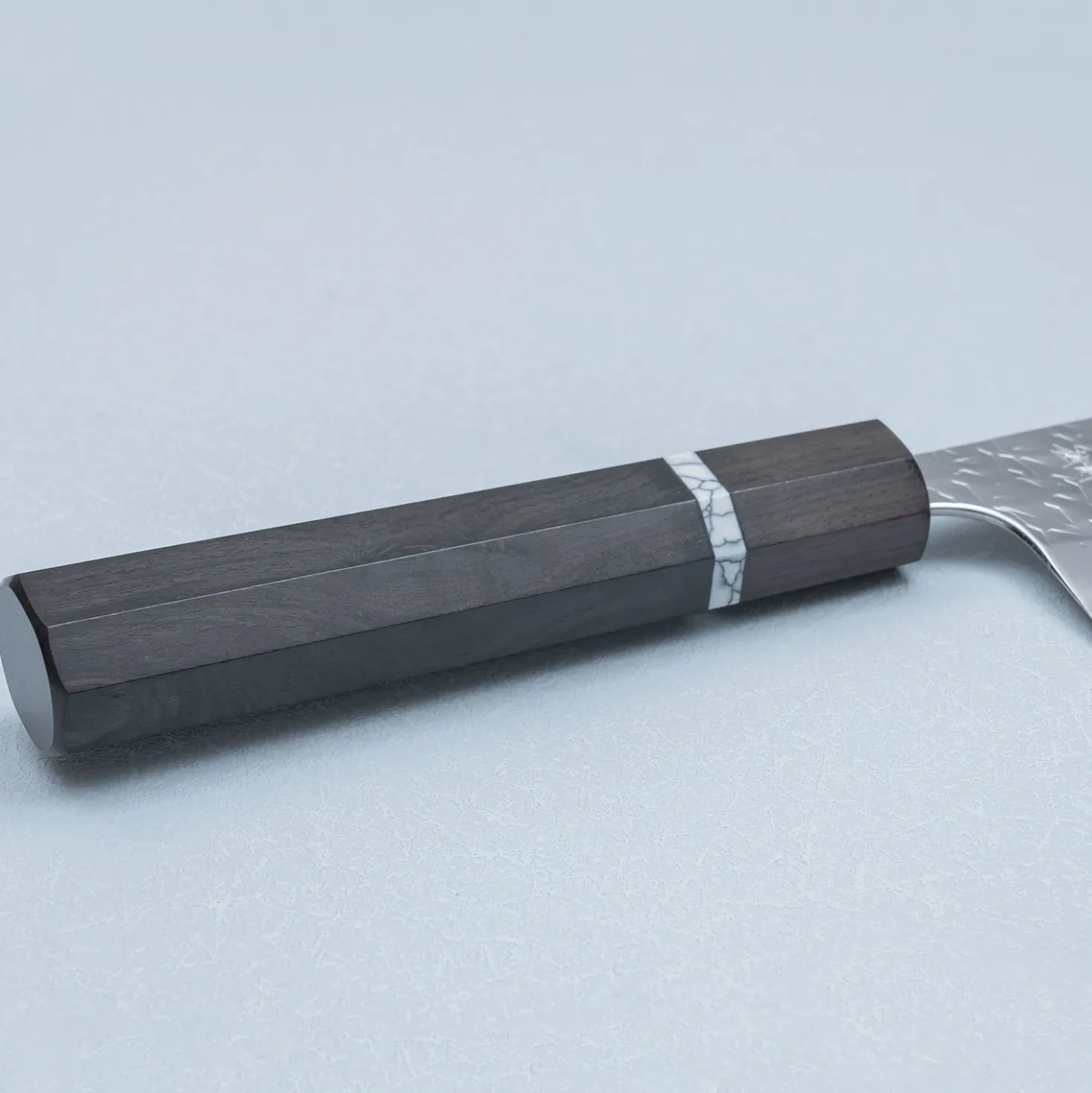 Yoshimi Kato SG2 Hyo Ebony Santoku 17 cm
