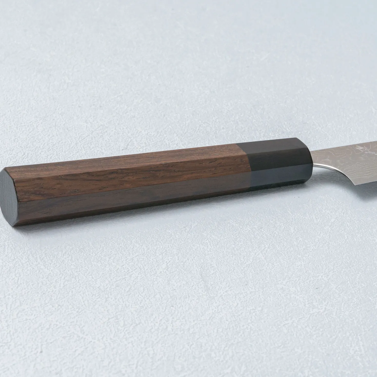 Yoshimi Kato SG2 Migaki Damast Walnut Petty 15