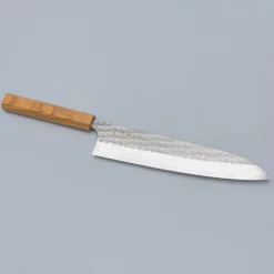 Yoshimi Kato SG2 Minamo Olive Gyuto 24 cm