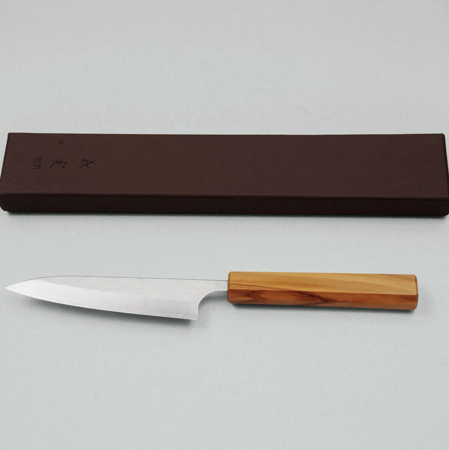 Yoshimi Kato SG2 Minamo Olive Petty 12 cm