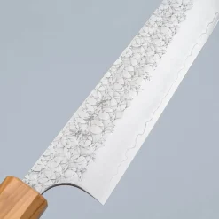 Yoshimi Kato SG2 Minamo Olive Sujihiki 27 cm