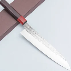 Yoshimi Kato SG2 Minamo Rosewood Gyuto 21 cm