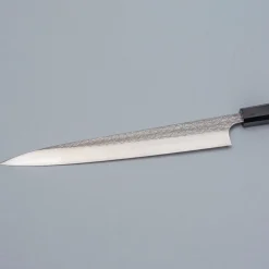 Yoshimi Kato SG2 Minamo Walnut Sujihiki 27 cm