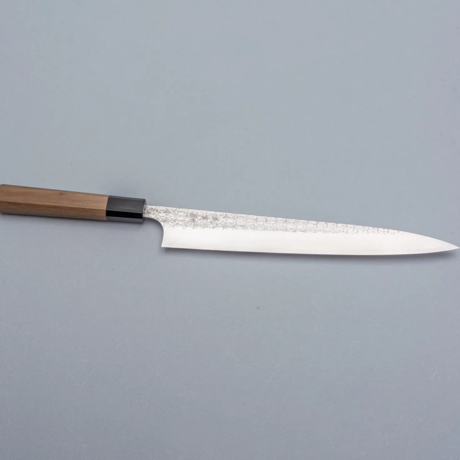 Yoshimi Kato SG2 Minamo Walnut Sujihiki 27 cm