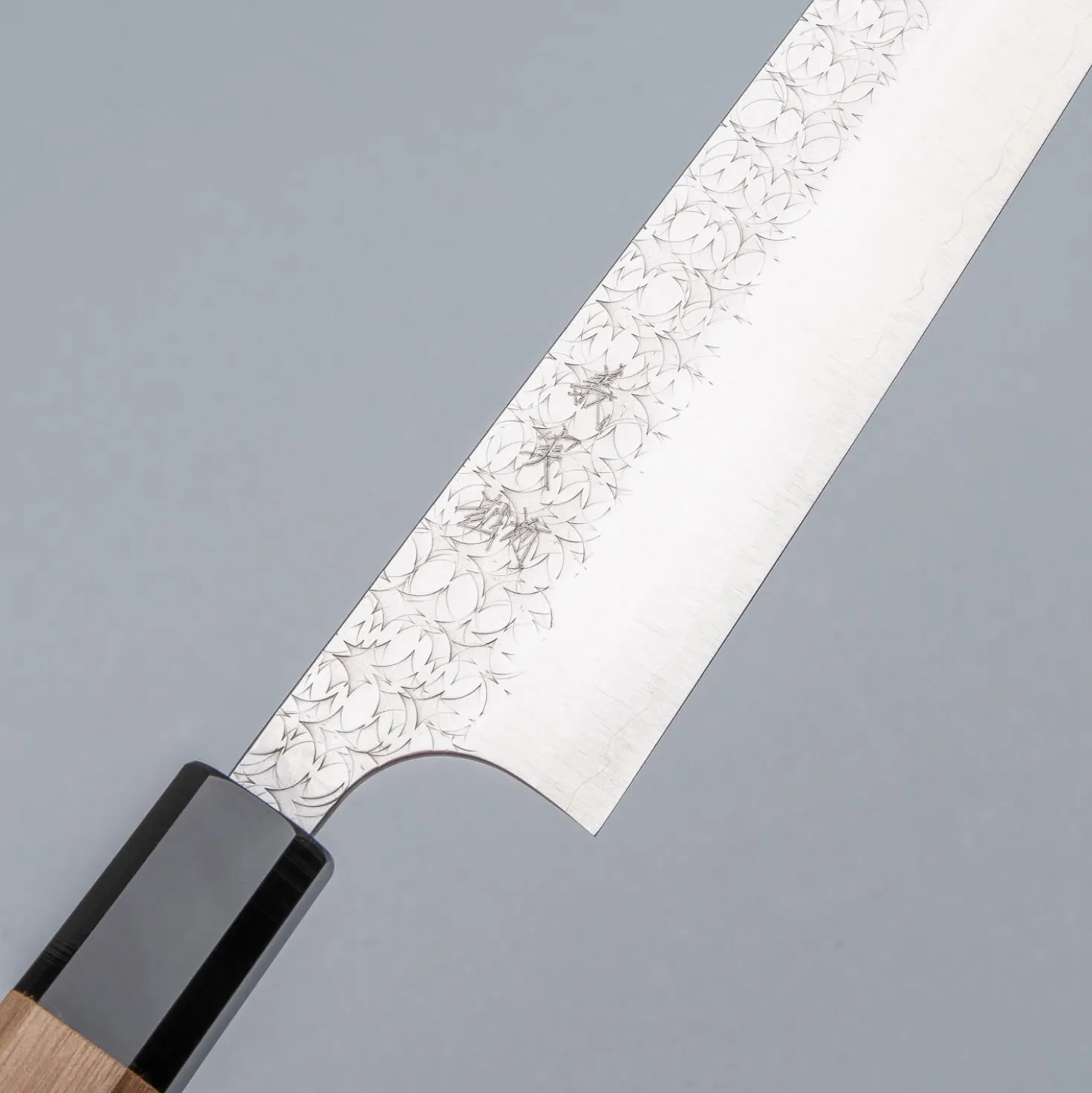 Yoshimi Kato SG2 Minamo Walnut Sujihiki 27 cm
