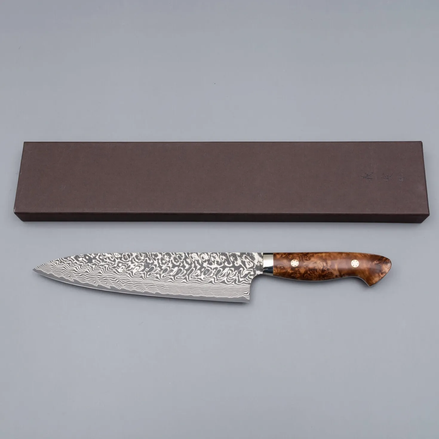 Yoshimi Kato SG2 Premium Maple Gyuto 21 cm