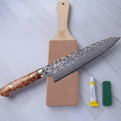 Yoshimi Kato SG2 Premium Maple Gyuto 21 cm