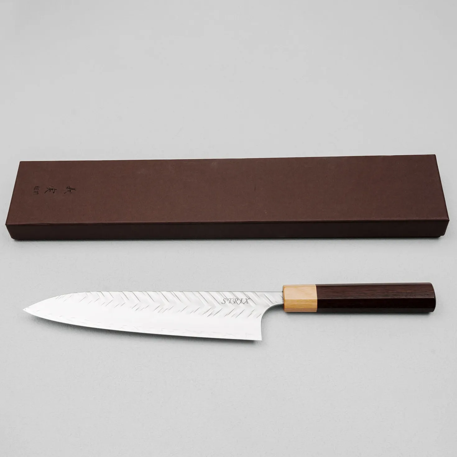 Yoshimi Kato SG STRIX V Tsuchime Gyuto 21 cm