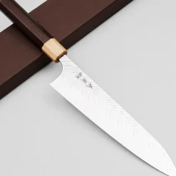 Yoshimi Kato SG STRIX V Tsuchime Gyuto 21 cm
