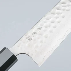 Yoshimi Kato SG2 Tsuchime Santoku 17 cm