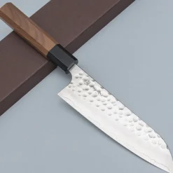 Yoshimi Kato SG2 Tsuchime Santoku 17 cm