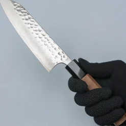 Yoshimi Kato SG2 Tsuchime Santoku 17 cm