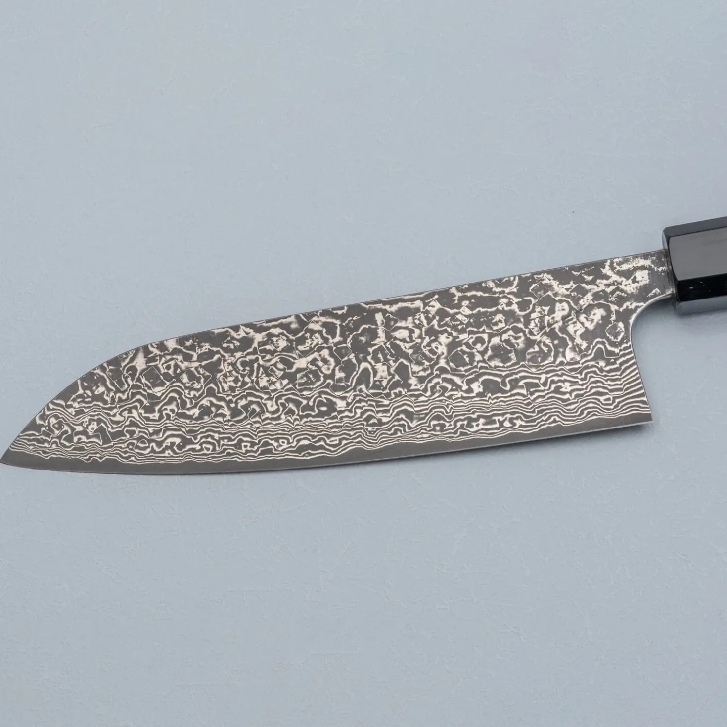 Yoshimi Kato VG10 Damast Walnut Santoku 16.5 cm
