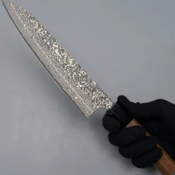 Yoshimi Kato VG10 Damast Wa Walnut Gyuto 21 cm